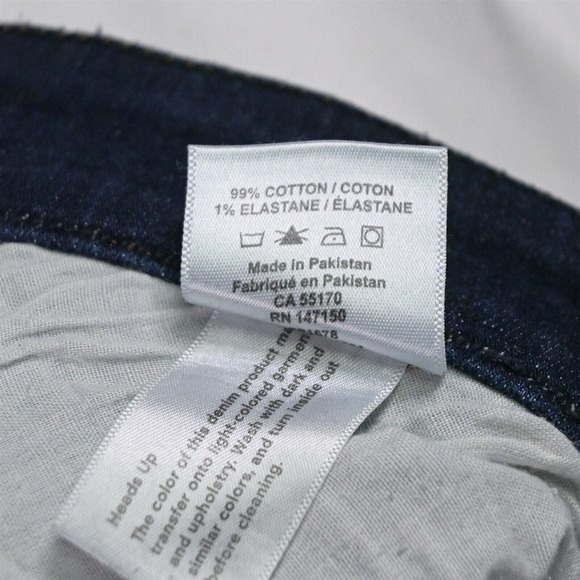 Frank + Oak 32 x 32 Dylan Slim Dark Rinse Denim Jeans - Picture 4 of 7